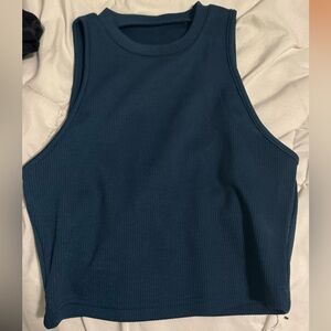 Blue tank top
